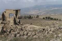Ruins of Syrian village of Zaoura