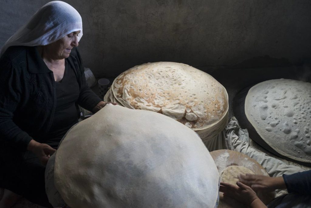 Preparation of traditional bread