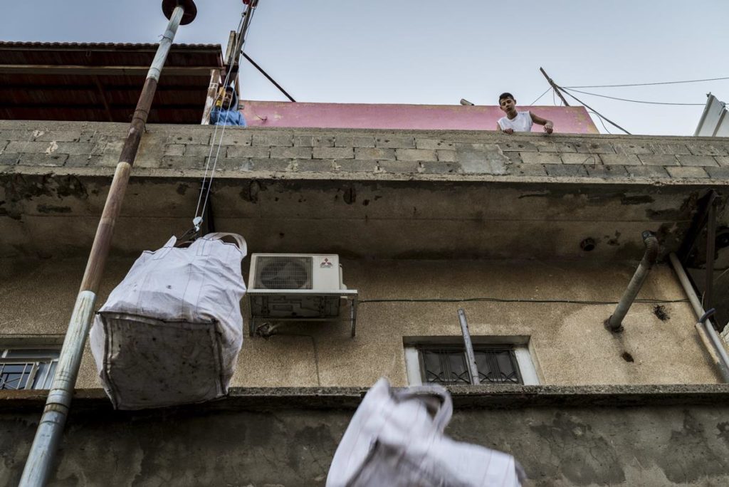 Vertical construction in Syrian villages